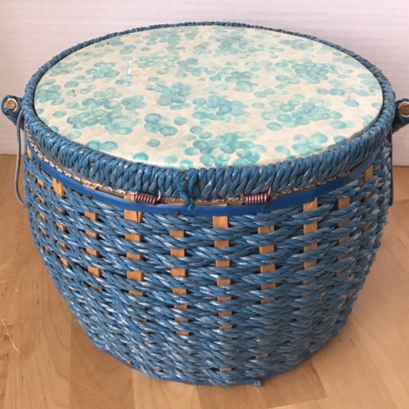 Vintage Dritz Japanese Sewing Basket - Picture 4 of 13